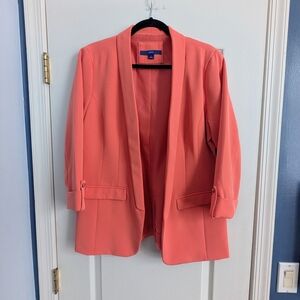 Apt. 9 Women's Coral Open-Front Blazer